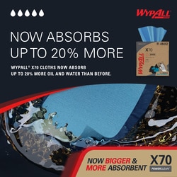 Kimberly-Clark Professional&trade;&nbsp;WypAll&trade; X70 Wipers